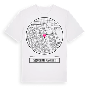 Tabduk Emre Mahallesi t-shirt – ekologisk bomull t-shirt från Pinshirt