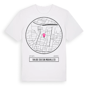 Valide Sultan Mahallesi t-shirt – ekologisk bomull t-shirt från Pinshirt