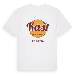 Kašt cirkel t-shirt – ekologisk bomull t-shirt från Pinshirt