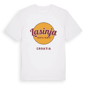 Lasinja cirkel t-shirt – ekologisk bomull t-shirt från Pinshirt