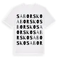 Saborsko ordlek t-shirt