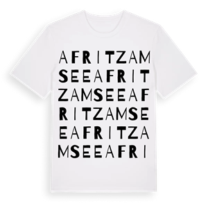 Afritz am See ordlek t-shirt – ekologisk bomull t-shirt från Pinshirt