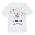 Althofen karta t-shirt