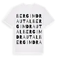 Berg im Drautal ordlek t-shirt