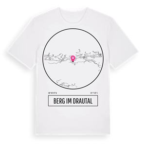 Berg im Drautal t-shirt – ekologisk bomull t-shirt från Pinshirt