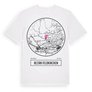 Bezirk Feldkirchen t-shirt – ekologisk bomull t-shirt från Pinshirt