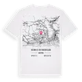 Bezirk St. Veit an der Glan karta t-shirt