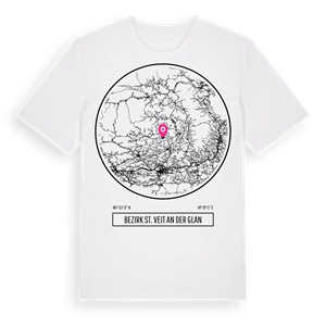 Bezirk St. Veit an der Glan t-shirt – ekologisk bomull t-shirt från Pinshirt