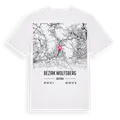 Bezirk Wolfsberg karta t-shirt