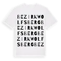 Bezirk Wolfsberg ordlek t-shirt