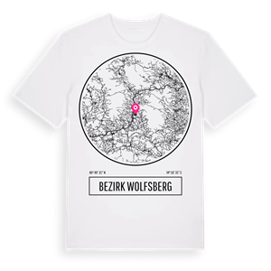 Bezirk Wolfsberg t-shirt – ekologisk bomull t-shirt från Pinshirt