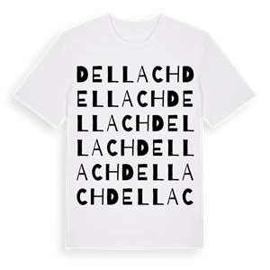 Dellach ordlek t-shirt – ekologisk bomull t-shirt från Pinshirt