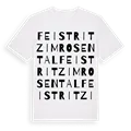 Feistritz im Rosental ordlek t-shirt