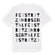 Feistritz im Rosental ordlek t-shirt