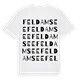 Feld am See ordlek t-shirt