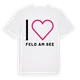 Jag älskar Feld am See t-shirt stort tryck