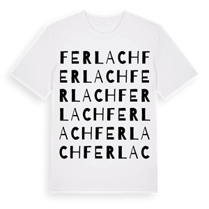 Ferlach ordlek t-shirt – ekologisk bomull t-shirt från Pinshirt