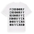 Ferndorf ordlek t-shirt