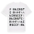 Finkenstein am Faaker See ordlek t-shirt