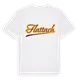 Flattach baseball t-shirt