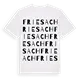 Friesach ordlek t-shirt