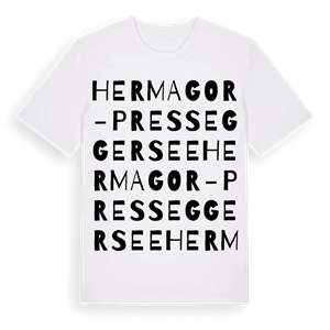 Hermagor-Pressegger See ordlek t-shirt – ekologisk bomull t-shirt från Pinshirt