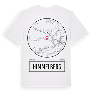 Himmelberg t-shirt – ekologisk bomull t-shirt från Pinshirt