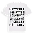 Hüttenberg ordlek t-shirt