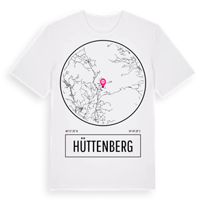 Hüttenberg t-shirt – ekologisk bomull t-shirt från Pinshirt
