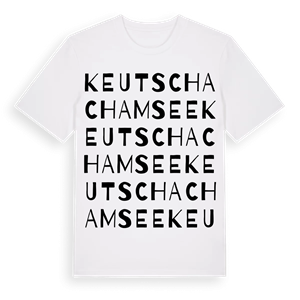 Keutschach am See ordlek t-shirt – ekologisk bomull t-shirt från Pinshirt