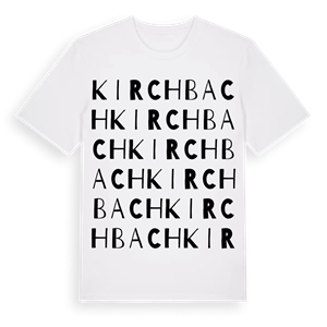 Kirchbach ordlek t-shirt – ekologisk bomull t-shirt från Pinshirt