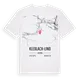 Kleblach-Lind karta t-shirt