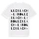 Kleblach-Lind ordlek t-shirt