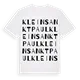 Klein Sankt Paul ordlek t-shirt