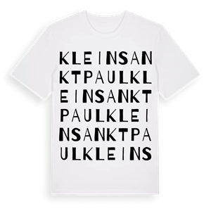 Klein Sankt Paul ordlek t-shirt – ekologisk bomull t-shirt från Pinshirt