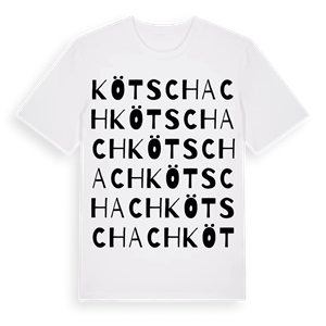 Kötschach ordlek t-shirt – ekologisk bomull t-shirt från Pinshirt