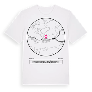 Krumpendorf am Wörthersee t-shirt – ekologisk bomull t-shirt från Pinshirt