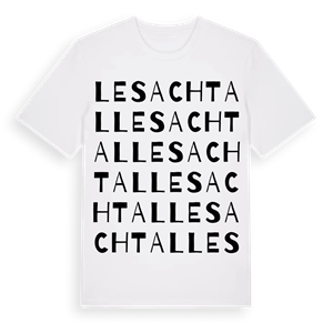 Lesachtal ordlek t-shirt – ekologisk bomull t-shirt från Pinshirt