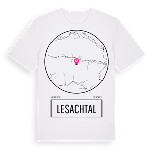Lesachtal t-shirt – ekologisk bomull t-shirt från Pinshirt