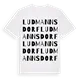 Ludmannsdorf ordlek t-shirt