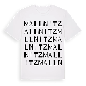 Mallnitz ordlek t-shirt – ekologisk bomull t-shirt från Pinshirt