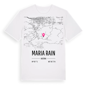 Maria Rain karta t-shirt – ekologisk bomull t-shirt från Pinshirt