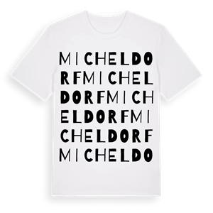 Micheldorf ordlek t-shirt – ekologisk bomull t-shirt från Pinshirt