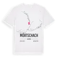 Mörtschach karta t-shirt