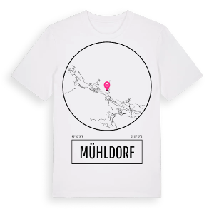Mühldorf t-shirt – ekologisk bomull t-shirt från Pinshirt