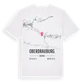 Oberdrauburg karta t-shirt