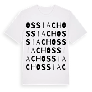 Ossiach ordlek t-shirt – ekologisk bomull t-shirt från Pinshirt