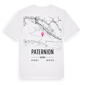 Paternion karta t-shirt – ekologisk bomull t-shirt från Pinshirt