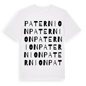 Paternion ordlek t-shirt – ekologisk bomull t-shirt från Pinshirt