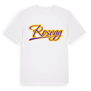 Rosegg baseball t-shirt – ekologisk bomull t-shirt från Pinshirt